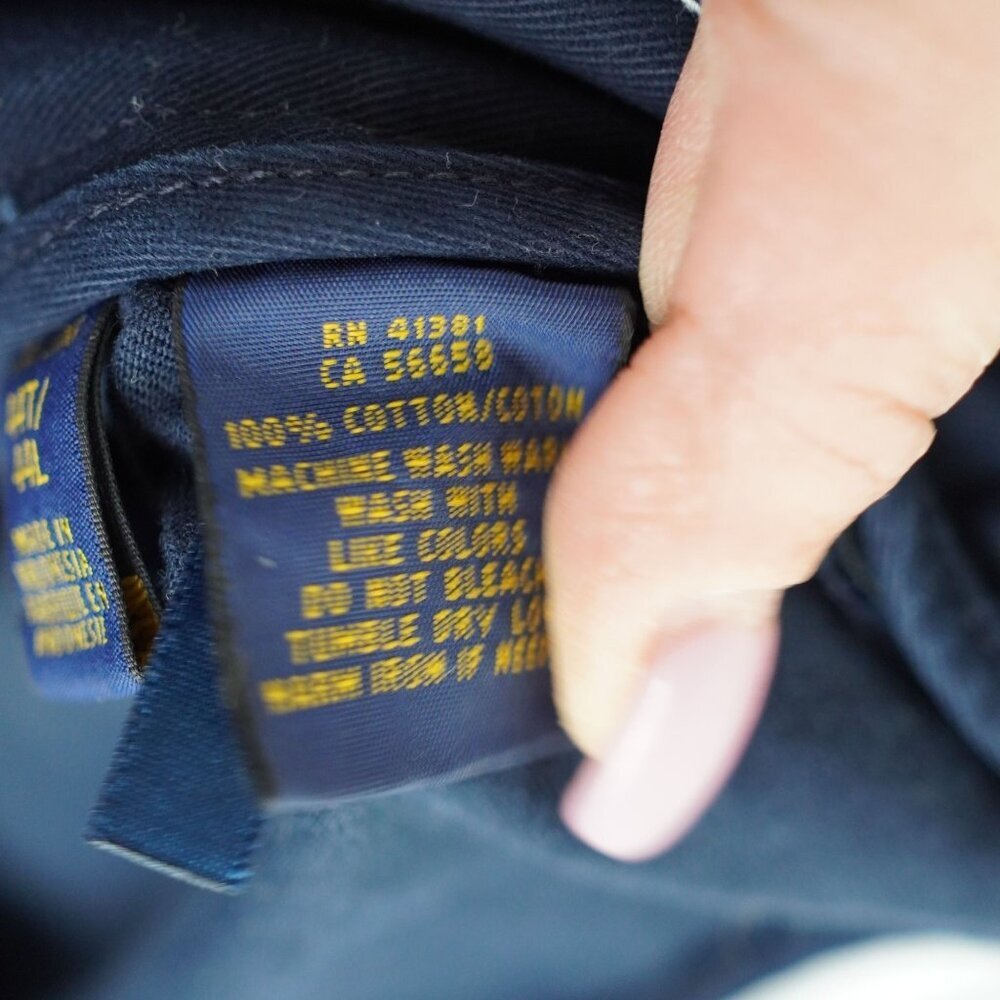 NWT POLO Ralph Lauren Shorts Lauren Aviator Cargos Navy Size‎ 44T - Picture 8 of 11